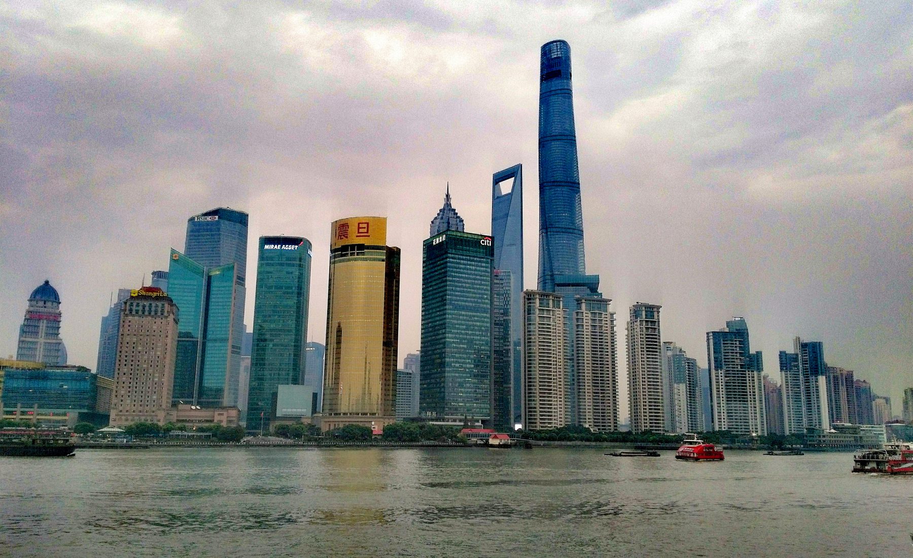 Weiterfahrt nach Shanghai