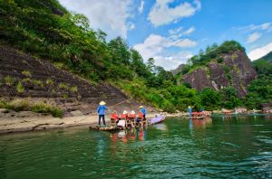 Dahongpao Scenic Area & Bamboo Rafting