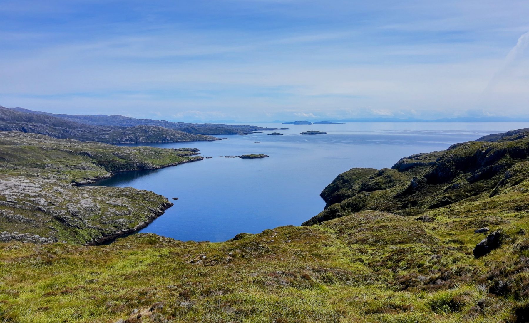 Auf dem Postman’s Path von Rhenigidale nach Tarbert (28. Juli 2022)